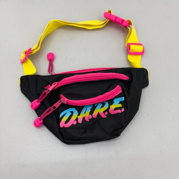 Tipsy Elves Dare Retro Adjustable Fanny Waist Pack Belt Bag Zipper Pockets - Picture 1 of 4